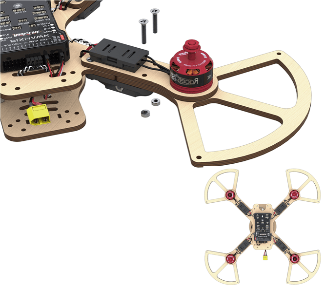 Installation of beams guard