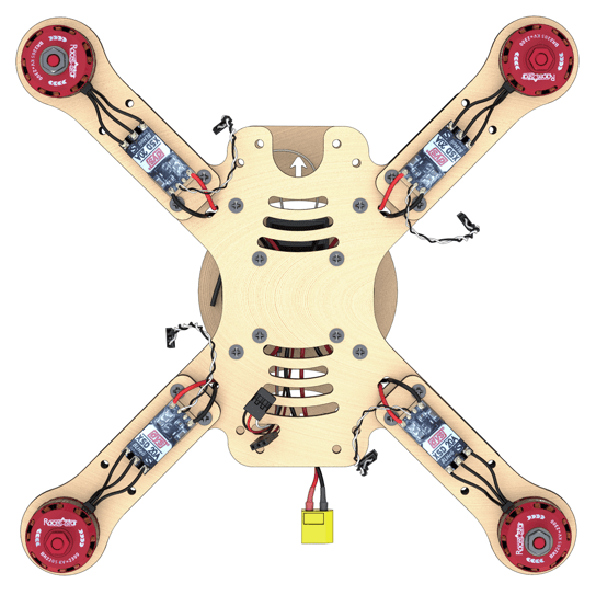 Turn the assembly upside down