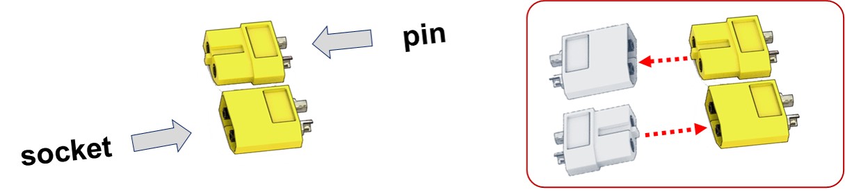 XT60 high-power connector